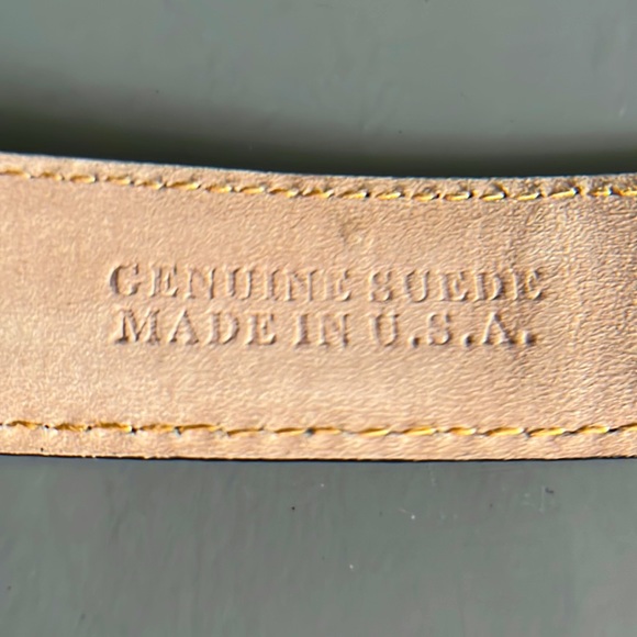 Judith Jack Men's Black Leather Belt - Picture 10 of 11